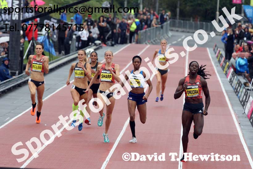 Womens 500 metres, 2018 Great North CityGames. Photo: David T. Hewitson/Sports for All Pics